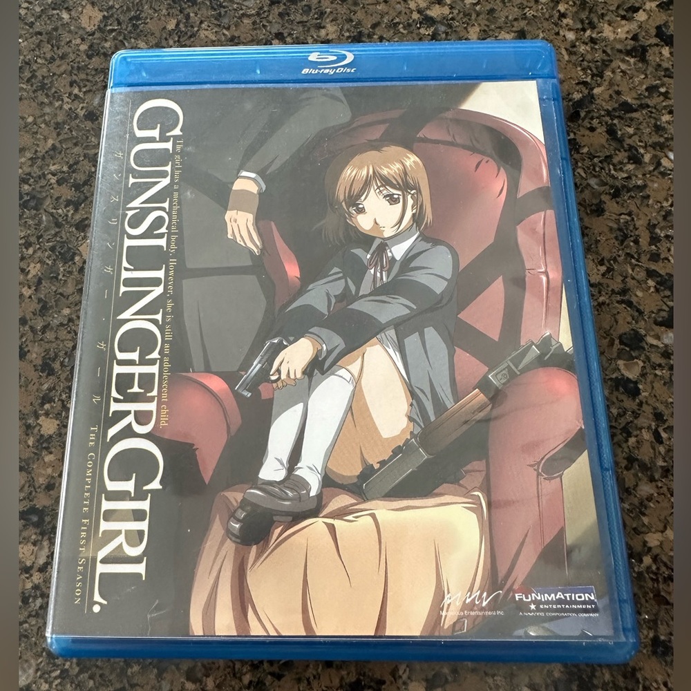 Gunslinger Girl Hard to Find Blu-ray Anime Series First Season by Funimation